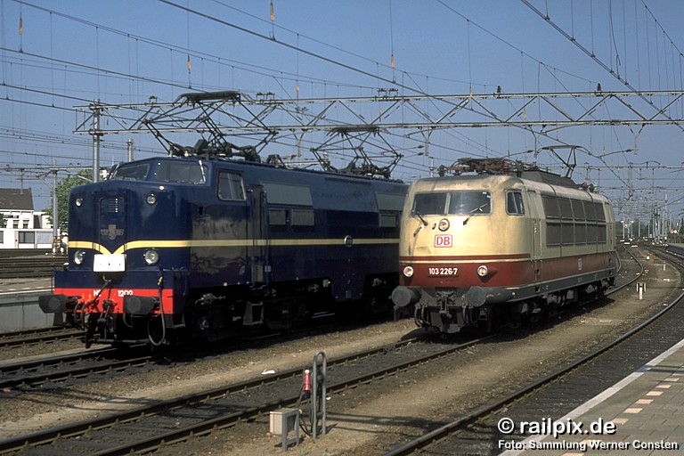 NS 1202 und DB 103 226-7