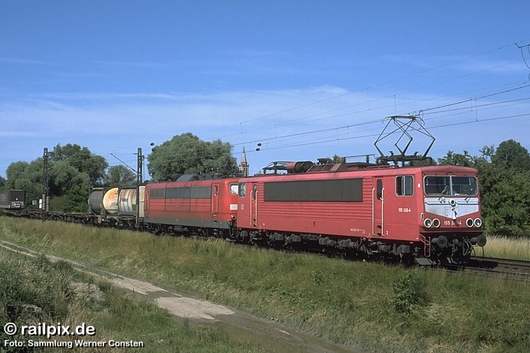 DB 155 245-4 und 151 125-2