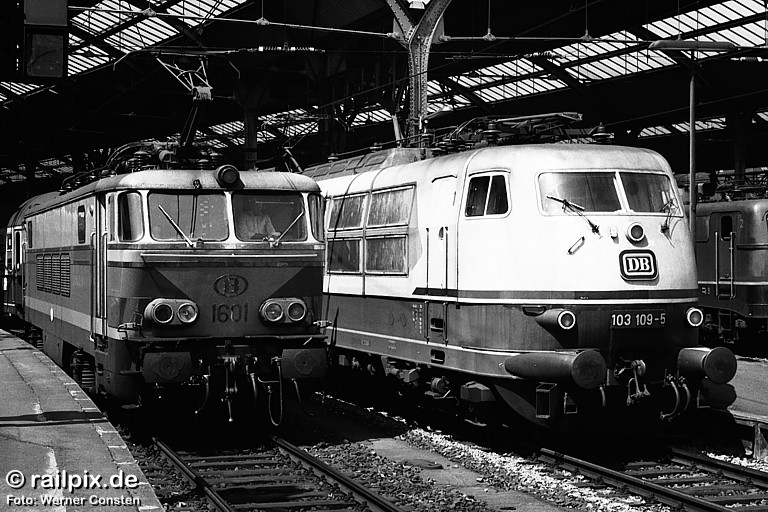 DB 103 109-5 und SNCB 1601